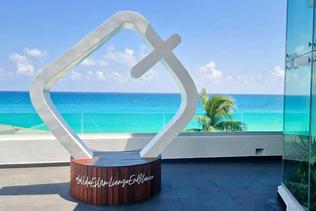 Recien Remodelado Estudio En La Playa, Piscina, Gimnasio, Spa 4D Cancun Mexico