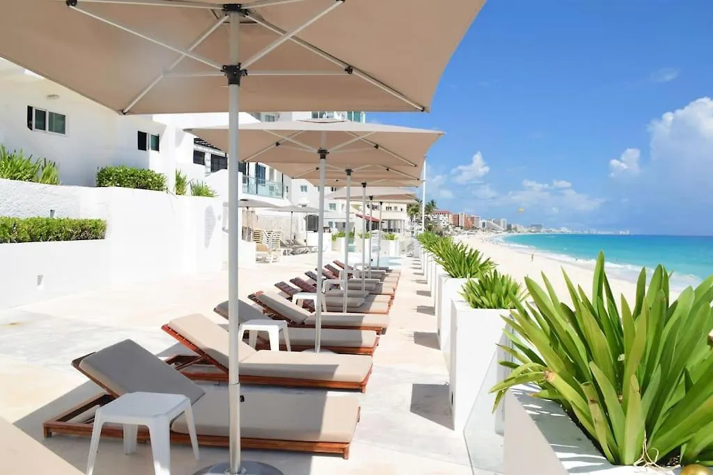Recien Remodelado Estudio En La Playa, Piscina, Gimnasio, Spa 4D Cancun