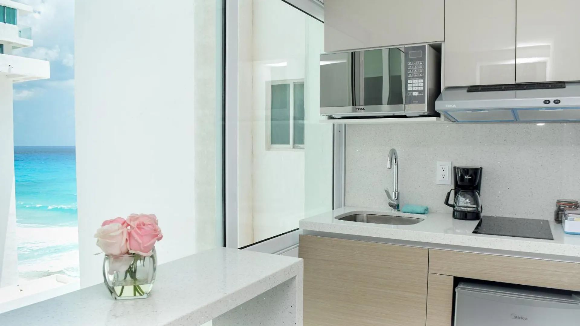 Apartment Recien Remodelado Estudio En La Playa, Piscina, Gimnasio, Spa 4D Cancun