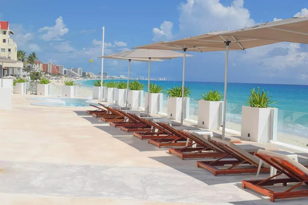 Recien Remodelado Estudio En La Playa, Piscina, Gimnasio, Spa 4D Канкун 0*,